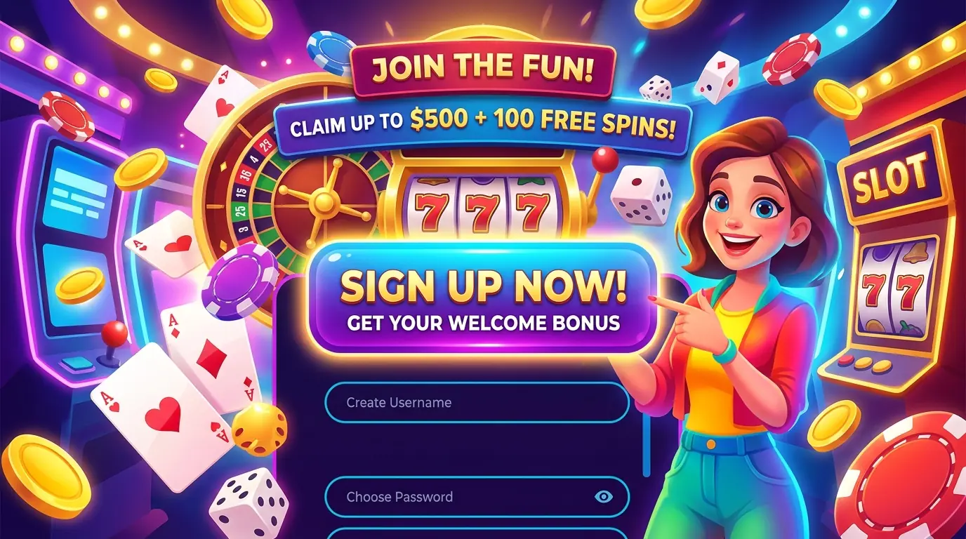 Registrering Slotbox casino